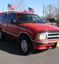 chevrolet blazer 1997 red suv gasoline v6 4 wheel drive automatic 80229