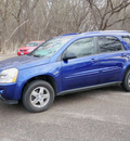 chevrolet equinox 2005 dk  blue suv lt gasoline 6 cylinders front wheel drive automatic 55318
