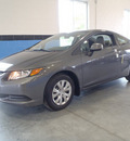 honda civic 2012 dk  gray coupe lx gasoline 4 cylinders front wheel drive automatic 28557