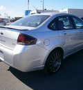 ford focus 2010 silver sedan ses gasoline 4 cylinders front wheel drive automatic with overdrive 13502