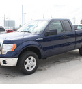 ford f 150 2012 dk  blue pickup truck flex fuel 6 cylinders 2 wheel drive 6 speed automatic 77388