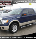 ford f 150 2010 blue flex fuel v8 2 wheel drive automatic 77388