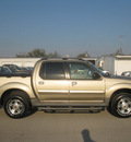ford explorer sport trac 2001 gold suv gasoline 6 cylinders 4 wheel drive automatic with overdrive 62863