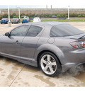 mazda rx 8 2007 gray coupe gasoline rotary rear wheel drive autostick 77065