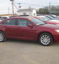 chrysler 200 2012 red sedan touring gasoline 4 cylinders front wheel drive 6 speed automatic 62863
