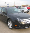 ford fusion 2012 black sedan se flex fuel 6 cylinders front wheel drive 6 speed automatic 62863