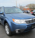 subaru forester 2010 blue suv 2 5x premium gasoline 4 cylinders all whee drive manual 45324