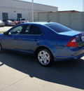 ford fusion 2010 blue sedan se gasoline 4 cylinders front wheel drive automatic 76108