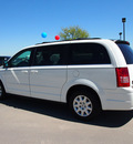 chrysler town and country 2010 white van lx flex fuel 6 cylinders front wheel drive automatic 76018