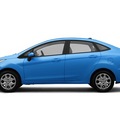 ford fiesta 2012 blue sedan se gasoline 4 cylinders 4 speed automatic 77388