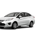 ford fiesta 2012 white sedan s gasoline 4 cylinders 5 speed automatic 77388