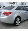 chevrolet cruze 2011 silver ltz gasoline 4 cylinders front wheel drive 6 speed automatic 77090