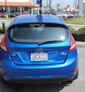 ford fiesta 2011 blue hatchback ses gasoline 4 cylinders front wheel drive automatic 91010