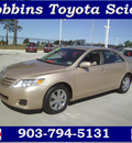 toyota camry 2010 tan sedan le gasoline 4 cylinders front wheel drive automatic 75503