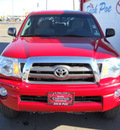 toyota tacoma 2010 red prerunner v6 gasoline 6 cylinders 2 wheel drive automatic 79925