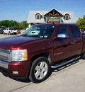 chevrolet silverado 1500 2008 maroon lt gasoline 8 cylinders 2 wheel drive automatic 76087