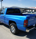 dodge ram pickup 1500 2001 blue pickup truck gasoline 6 cylinders rear wheel drive automatic with overdrive 76087