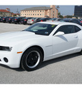 chevrolet camaro 2012 white coupe ls gasoline 6 cylinders rear wheel drive automatic 77090
