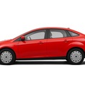 ford focus 2012 red sedan se flex fuel 4 cylinders front wheel drive 6 speed automatic 77388