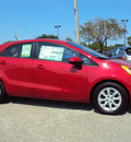 kia rio 2012 dk  red hatchback lx gasoline 4 cylinders front wheel drive 6 speed manual 32901