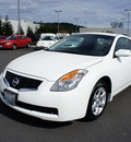 nissan altima 2009 white coupe 2 5 s gasoline 4 cylinders front wheel drive automatic 98371