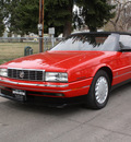 cadillac allante 1993 red gasoline v8 front wheel drive automatic 80110