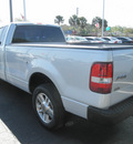 ford f 150 2007 silver pickup truck xl gasoline 6 cylinders rear wheel drive automatic 34474
