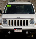 jeep patriot 2011 white suv latitude gasoline 4 cylinders 4 wheel drive automatic 62034