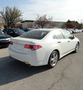 acura tsx 2012 white sedan tech gasoline 4 cylinders front wheel drive automatic with overdrive 60462