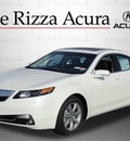 acura tl 2012 white sedan gasoline 6 cylinders front wheel drive automatic with overdrive 60462