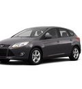 ford focus 2012 gray hatchback se flex fuel 4 cylinders front wheel drive not specified 76205