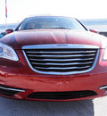 chrysler 200 2012 deep cherry red sedan touring gasoline 4 cylinders front wheel drive automatic 34731