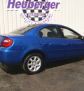 dodge neon 2005 electric blue sedan sxt gasoline 4 cylinders front wheel drive automatic 80905