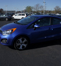kia rio5 2012 electronic blue hatchback sx gasoline 4 cylinders front wheel drive automatic 19153