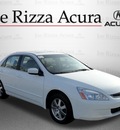 honda accord 2005 white sedan ex gasoline 6 cylinders front wheel drive automatic with overdrive 60462