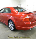 ford fusion 2011 red sedan sport gasoline 6 cylinders front wheel drive automatic 14304