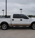 ford f 150 2008 white xlt flex fuel 8 cylinders 2 wheel drive automatic with overdrive 76087