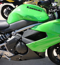 kawasaki ninja 2009 green 650r 2 cylinders 5 speed 45342