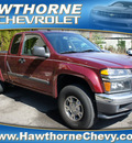 chevrolet colorado 2008 dk  red lt z 71 gasoline 5 cylinders 4 wheel drive automatic 07507