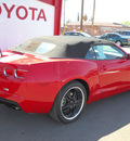 chevrolet camaro 2011 red lt gasoline 6 cylinders rear wheel drive automatic 79925