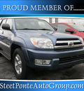 toyota 4runner 2005 blue suv gasoline 6 cylinders 4 wheel drive automatic 13350