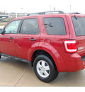 ford escape 2010 red suv xlt gasoline 4 cylinders front wheel drive automatic with overdrive 77065