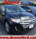 ford edge 2012 black limited gasoline 4 cylinders front wheel drive automatic 08753