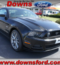 ford mustang 2013 black coupe gt premium gasoline 8 cylinders rear wheel drive 6 speed manual 08753