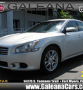 nissan maxima 2009 silver sedan 3 5 gasoline 6 cylinders front wheel drive automatic 33912