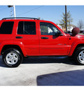 jeep liberty 2002 red suv limited gasoline v6 4 wheel drive 4 speed automatic 47129