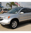 honda cr v 2010 silver suv ex l gasoline 4 cylinders front wheel drive automatic with overdrive 77065