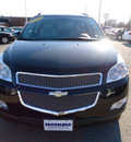 chevrolet traverse 2009 black suv ltz gasoline 6 cylinders all whee drive automatic 60007