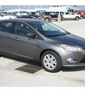ford focus 2012 gray hatchback se flex fuel 4 cylinders front wheel drive 6 speed automatic 77388