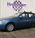 subaru impreza 2010 newport blue wagon 2 5i premium gasoline 4 cylinders all whee drive 5 speed manual 80905